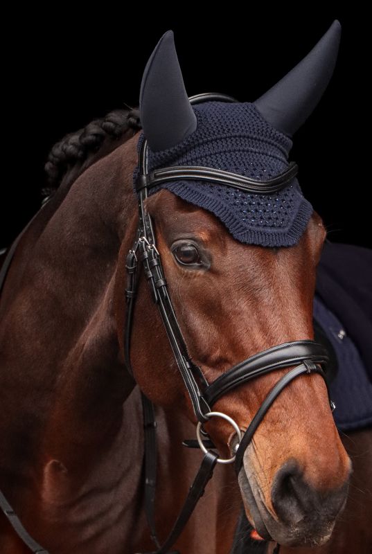 Schockemohle A/W 26 Nauszniki wyciszające Elegant silent black Full