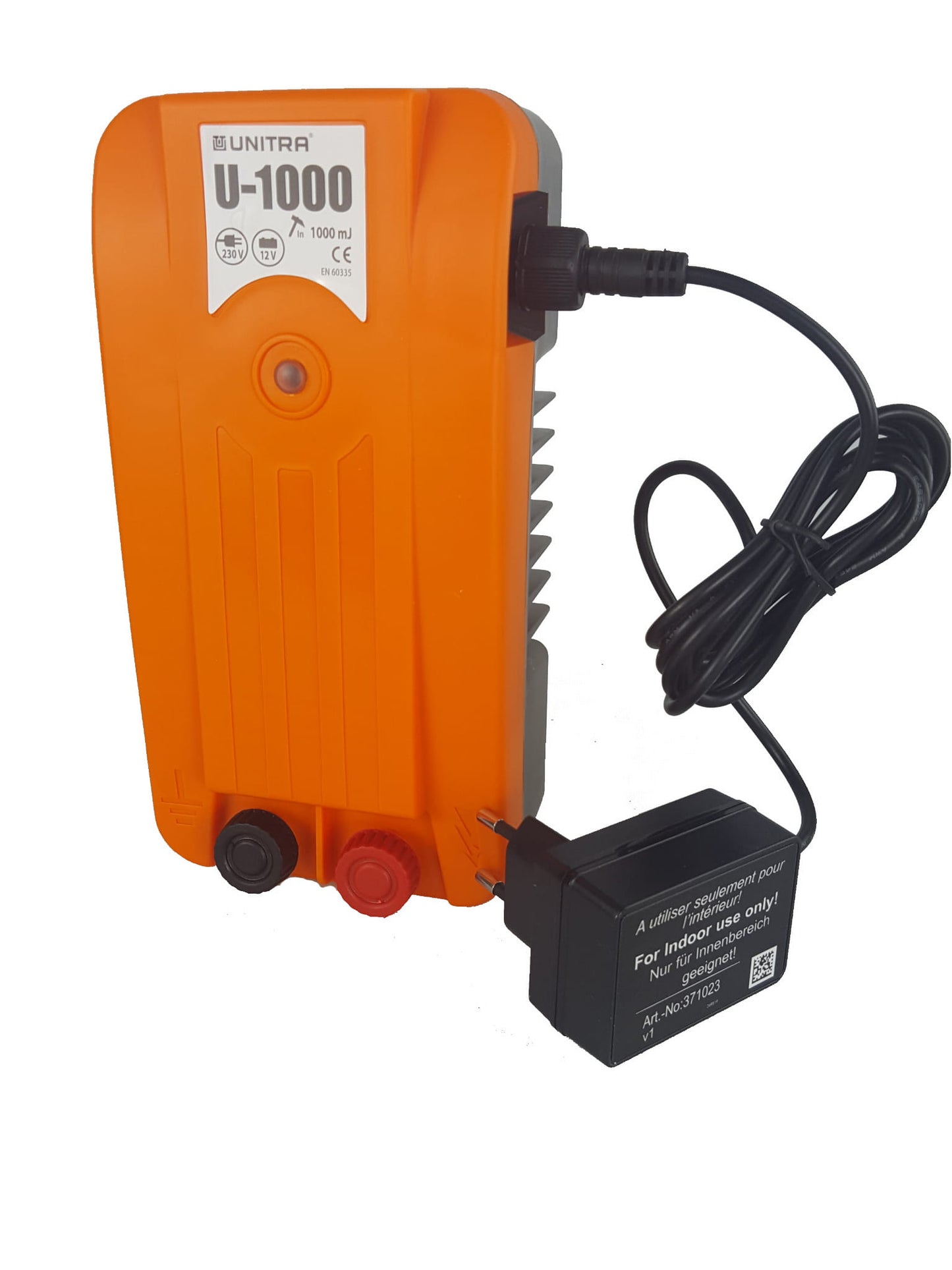Pastuch elektryczny elektryzator uniwersalny 12V Unitra U-1000