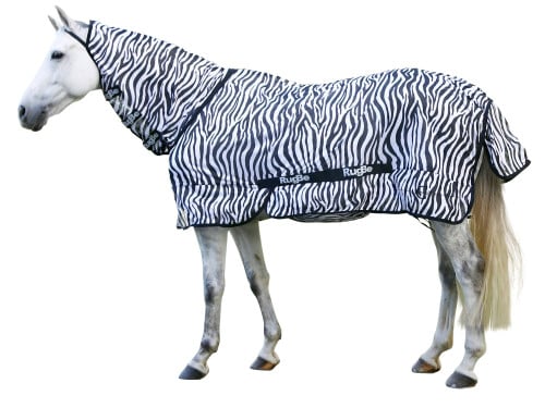 Derka przeciwowadowa dla konia RugBe Zebra Covalliero
