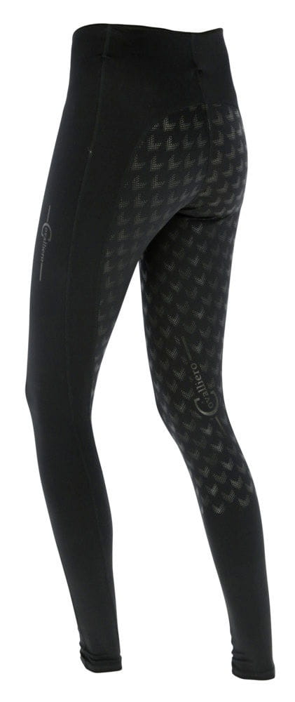 Legginsy jeździeckie Equona, dziecięce, czarny, roz. 128/134, Covalliero