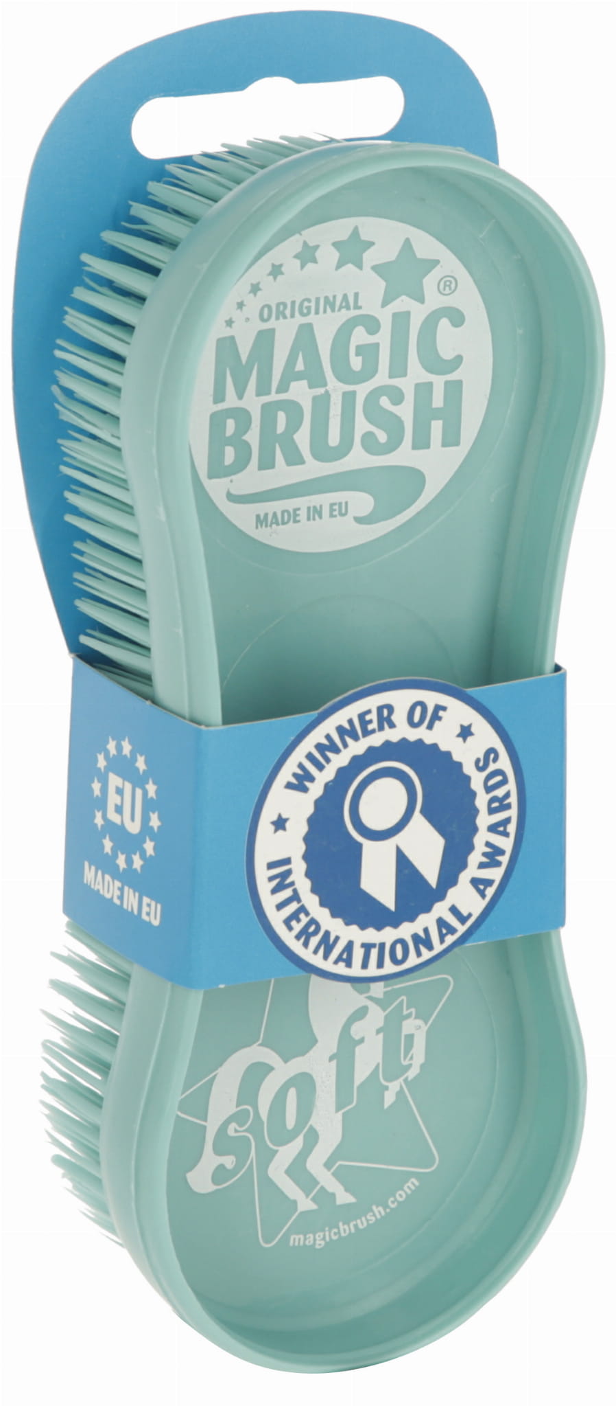 Szczotka dla konia Soft, turkusowy, MagicBrush