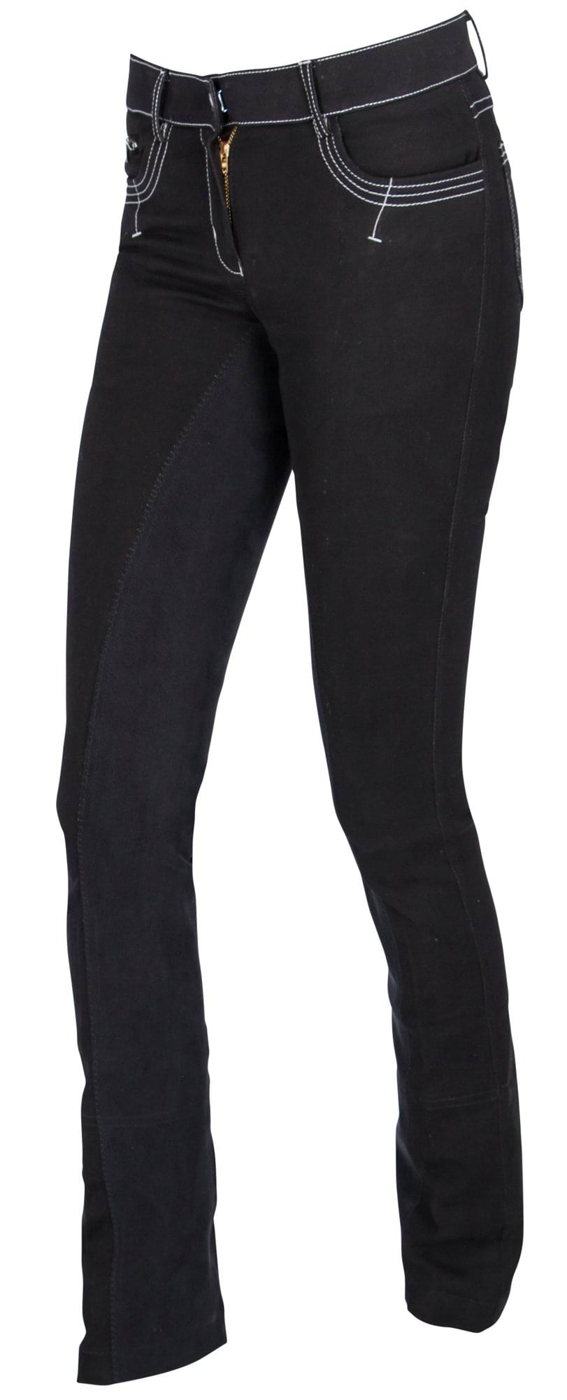 Bryczesy BasicPlus Jodhpur, damskie, czarny, roz. 36, Covalliero