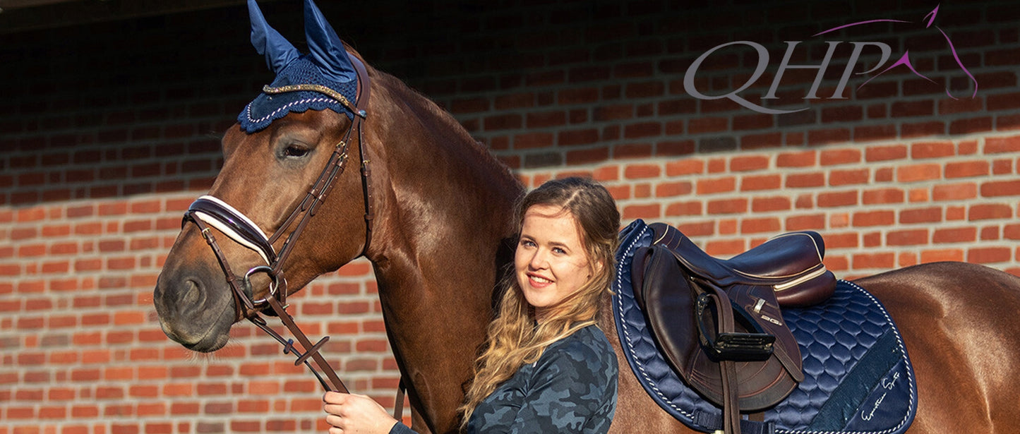 KANTAR PARCIANY Z FUTREM DIAMOND QHP CZARNY - PONY