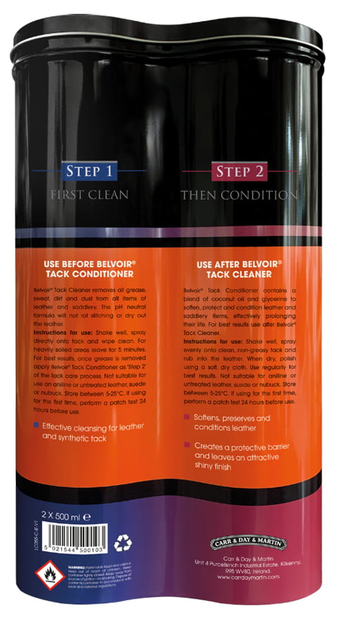 CDM BELVOIR Step1 + Step2, Leather Care DUO Carr&Day&Martin