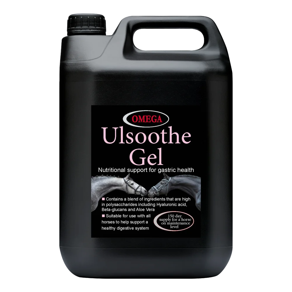 Omega Equine Ulsoothe Gel wspomaga leczenie wrzodów żołądka