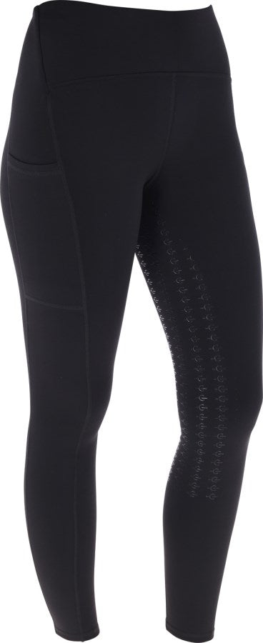 Covalliero legginsy jeździeckie dla dzieci A/W 2025 Black