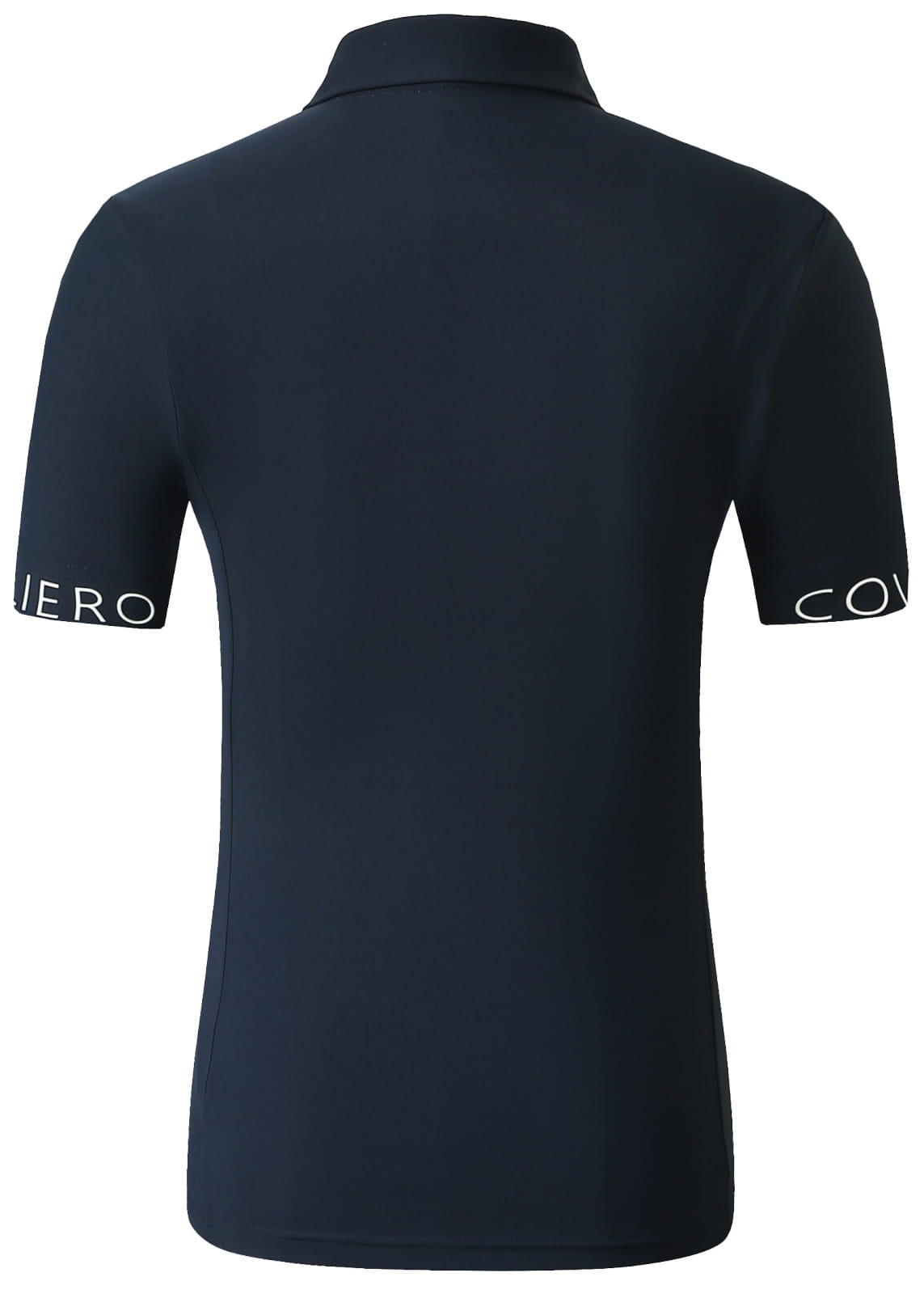 Koszulka Polo S/S 2025 dziecięca Covalliero dark navy