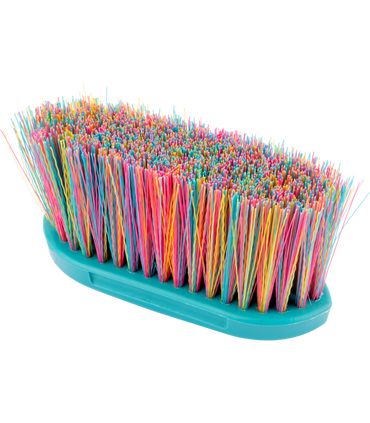 WALDHAUSEN Rainbow Body Brush – szczotka do sierści konia z długim miękkim włosiem