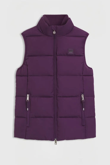 BOSS AW 2026 Kamizelka pikowana Viola Deep Violet