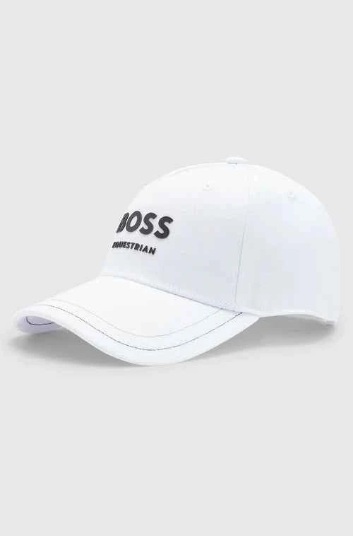 BOSS AW 2026 Czapka z daszkiem Classic White