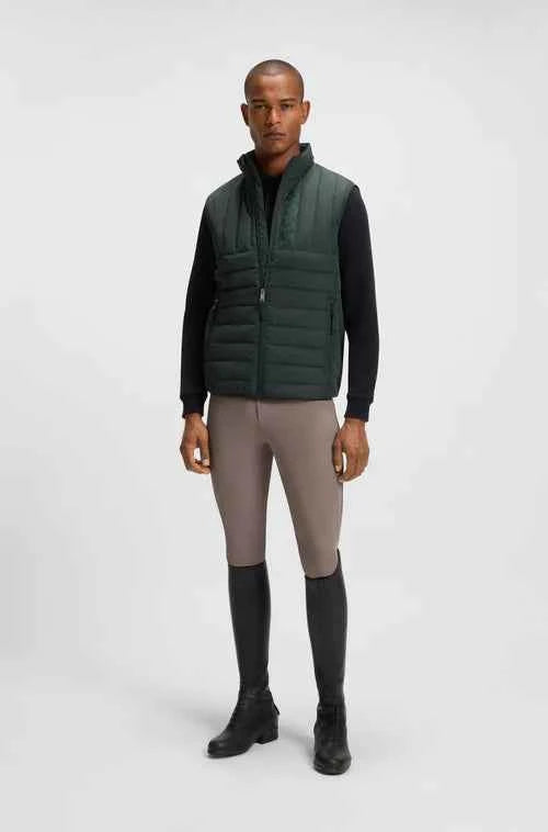 BOSS Equestrian Kamizelka pikowana RUBEN Pine Grove SS 2026