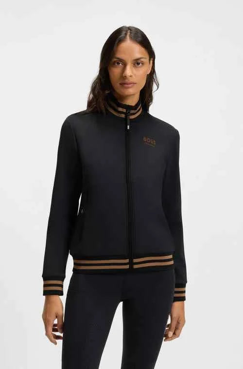 BOSS Equestrian Bluza techniczna damska Ava Black