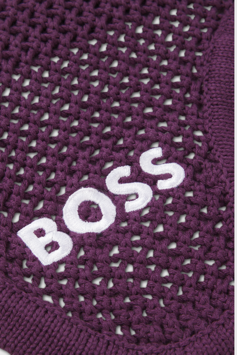 BOSS AW 2026 Nauszniki Chicago Deep Purple – zdjęcie 2