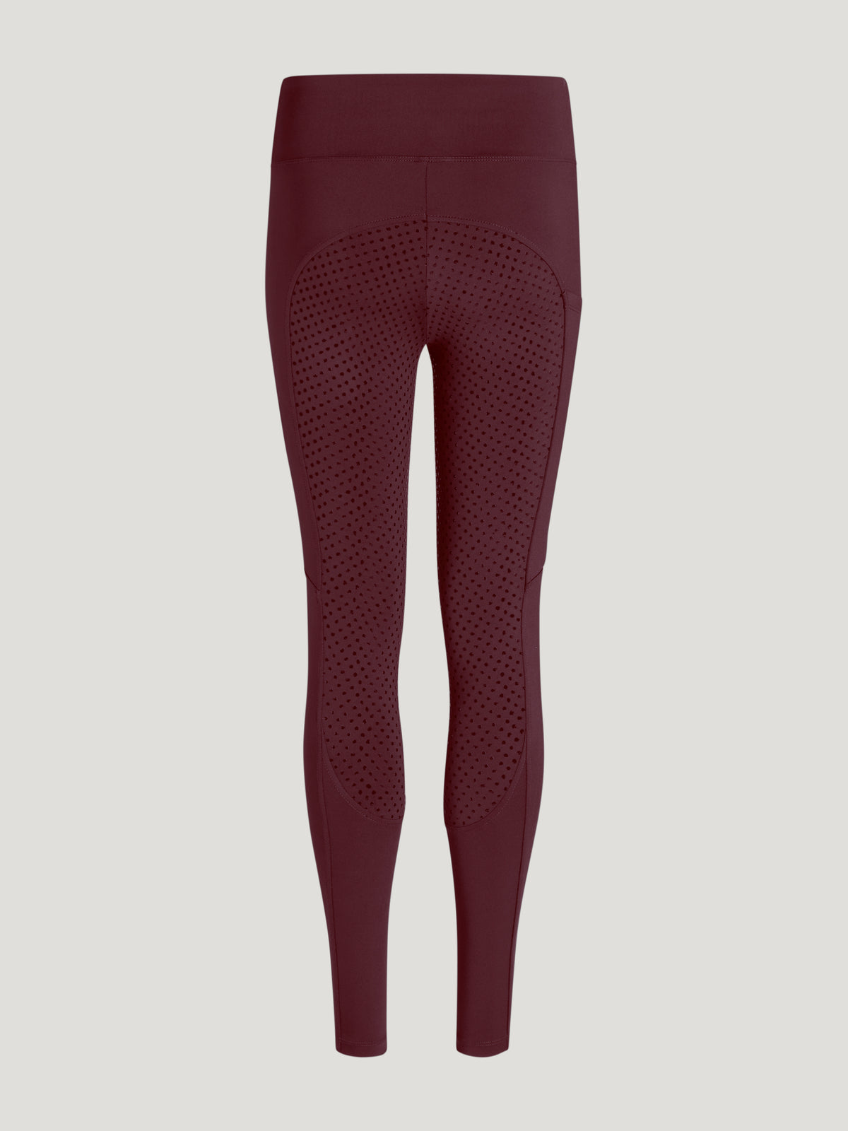 Tommy Hilfiger A/W 26 Legginsy młodzieżowe Devon Full Grip Deep Burgundy