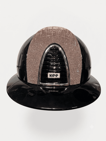 KEP ITALIA Kask Cromo 2.0 Polish Metal Black Galassia Rosa