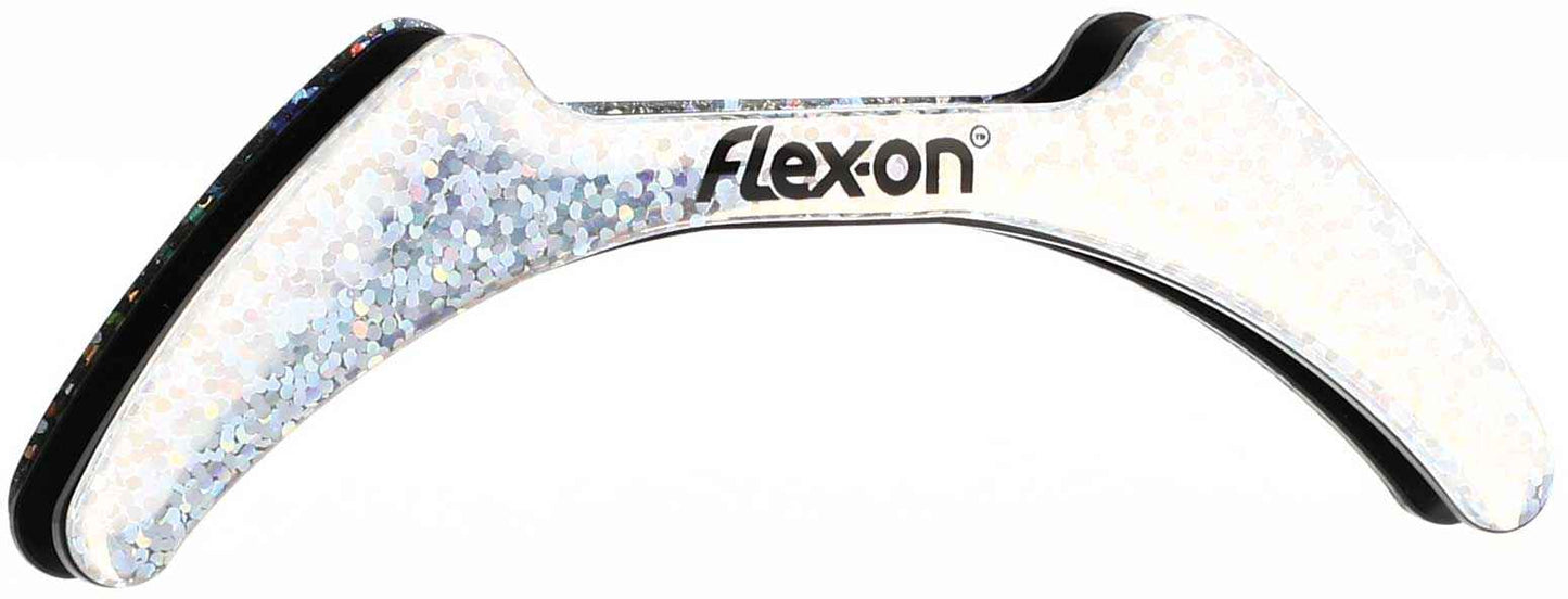 Magnes wymienny do strzemion Flex-On Green Composite Silver Glitter