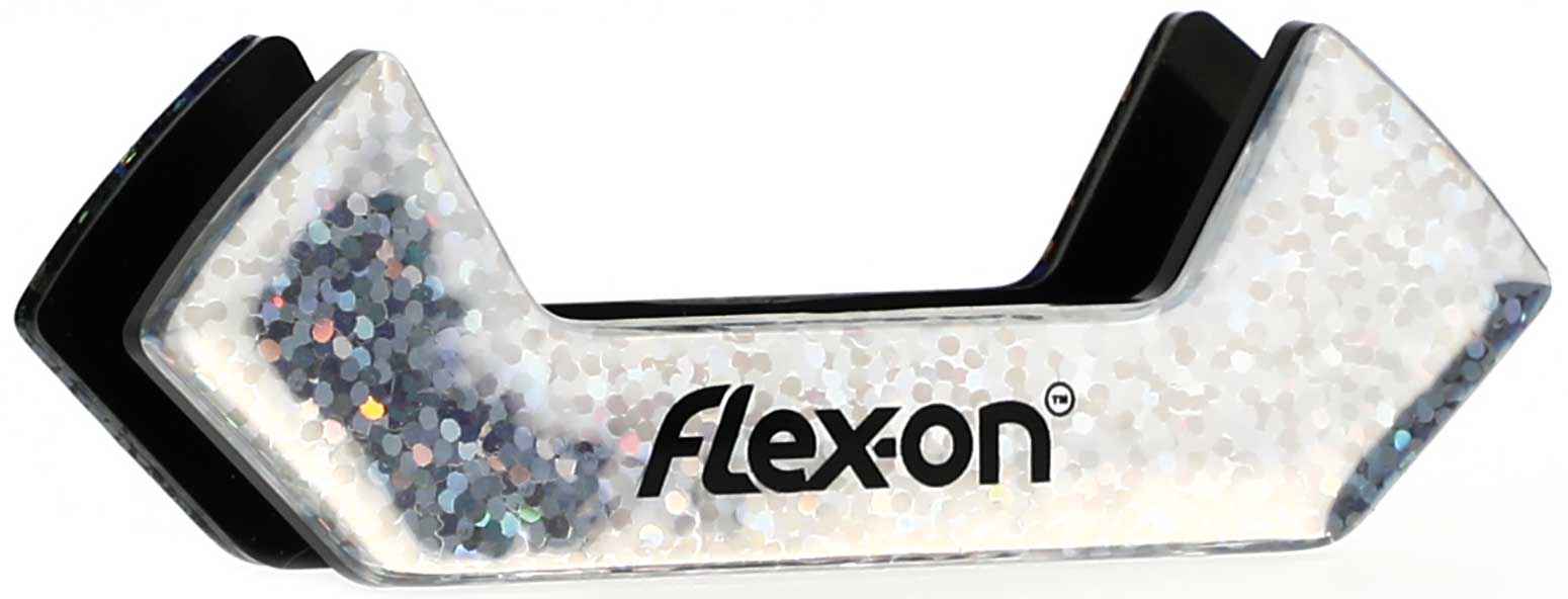 Magnes wymienny do strzemion Flex-On SAFE-ON Silver glitter