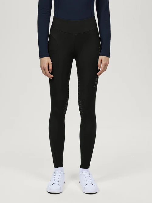 Tommy Hilfiger A/W 26 Legginsy jeździeckie z pełnym lejem Elmira Winter Black