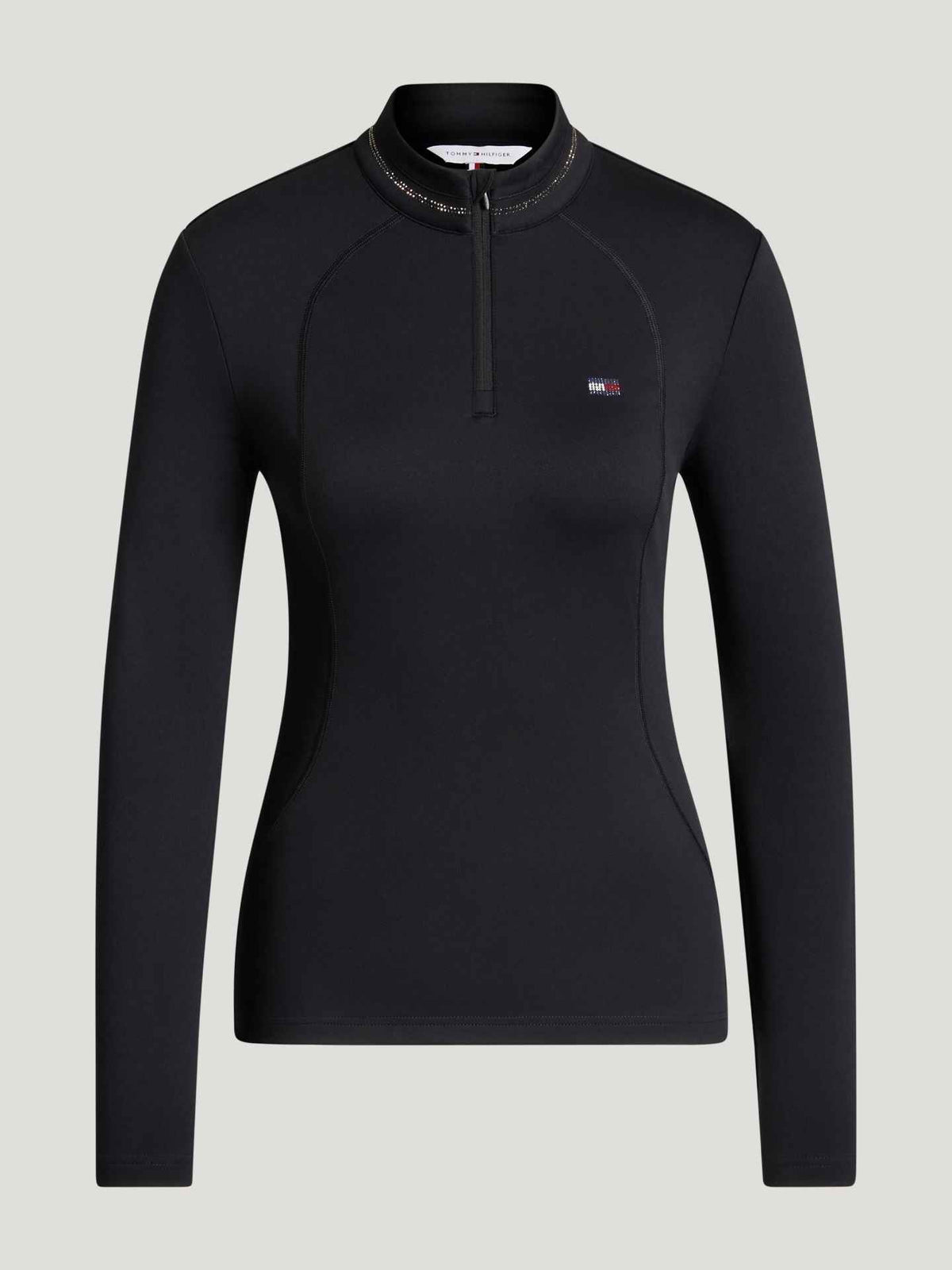 Tommy Hilfiger A/W 26 Bluza treningowa Cady Strass Black