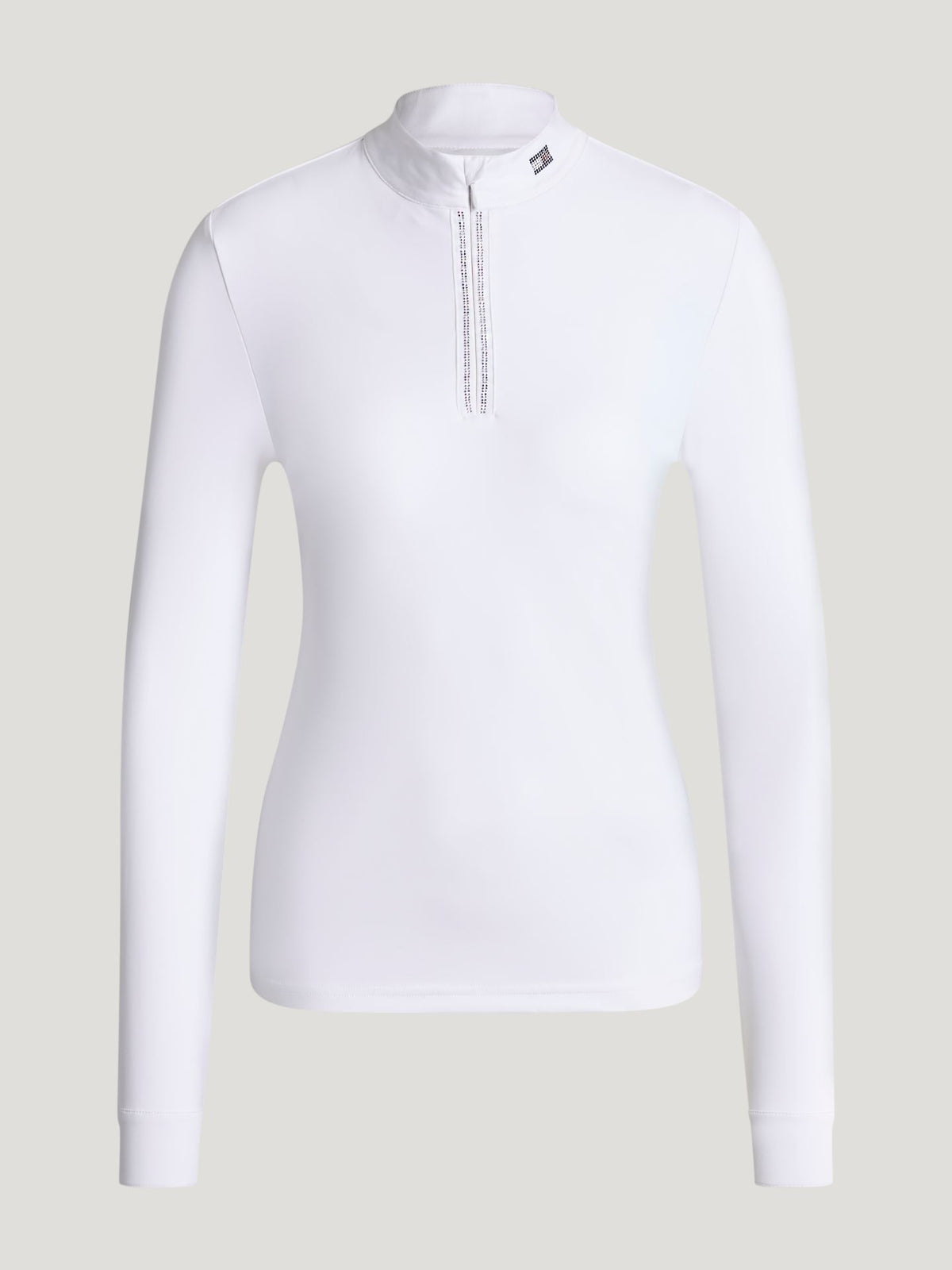 Tommy Hilfiger A/W 26 Koszulka konkursowa Monica Strass TH Optic White