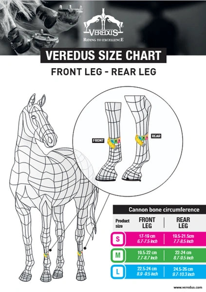 Veredus Ochraniacze Przednie Carbon Gel Vento Pink