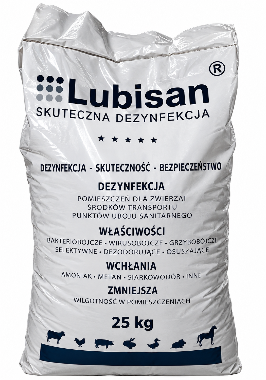 Lubisan preparat do dezynfekcji pomieszczeń hodowlanych