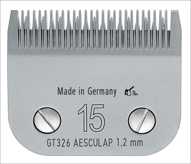 Głowica tnąca SnapOn, nr 15, 1,2 mm, Aesculap - Cavalo