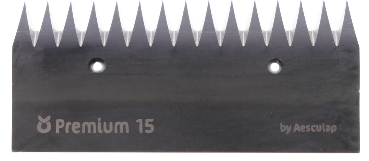Ostrze górne i dolne Premium, do maszynki do strzyżenia, 15/31 zębów, Kerbl - Cavalo
