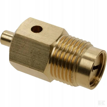 Zawór mosiężny Euro 1- otworowy do poideł miskowych z serii PM-5 - Cavalo