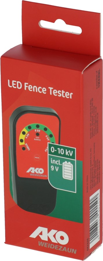 Tester napięcia z wyświetlaczem LED do ogrodzeń elektrycznych, AKO - Cavalo