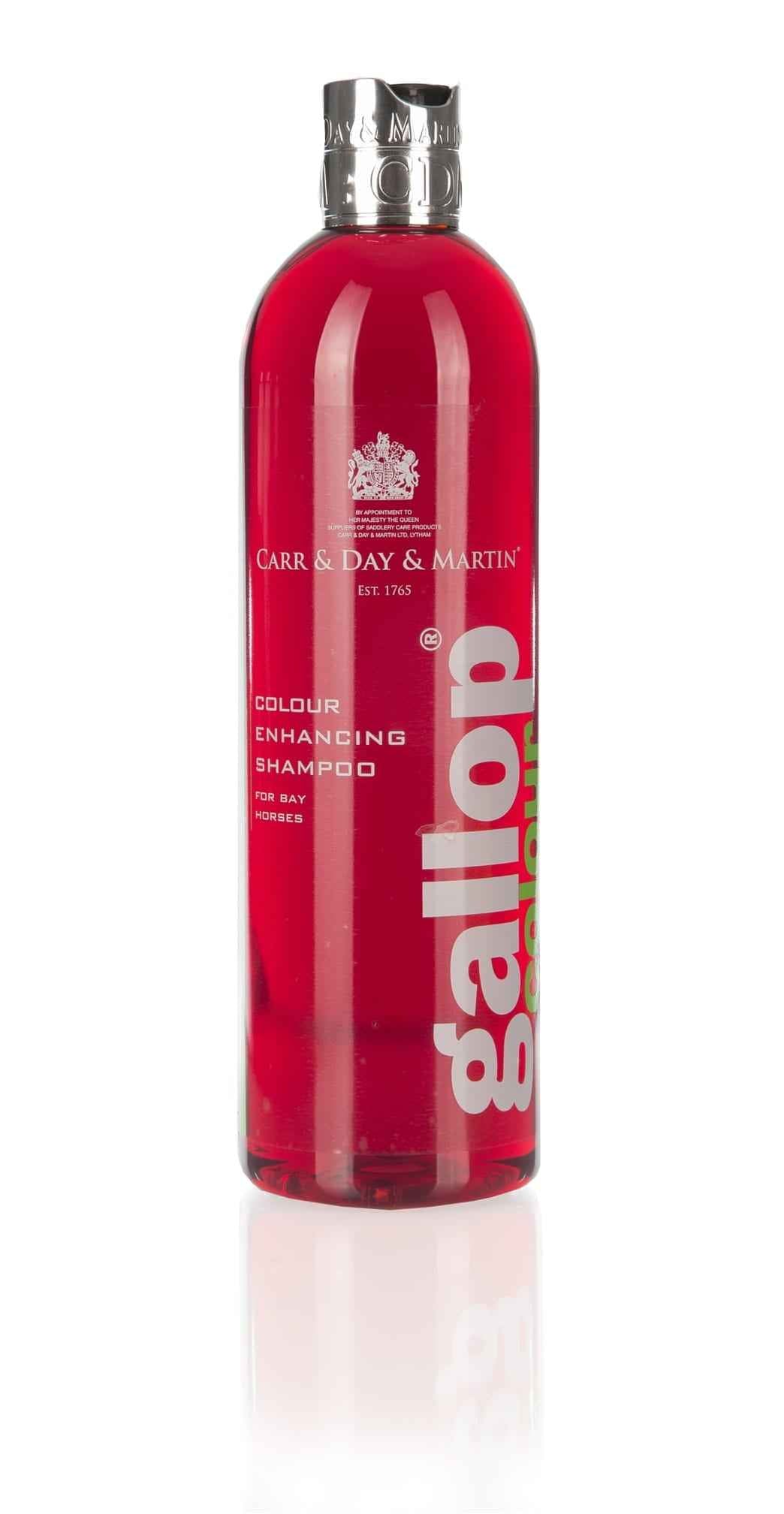 CDM Szampon wzmacniający kolor dla koni gniadych 500ml Gallop Colour Carr&Day&Martin