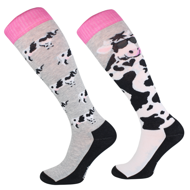 Comodo Podkolanówki jeździeckie Cow krowa - Cavalo