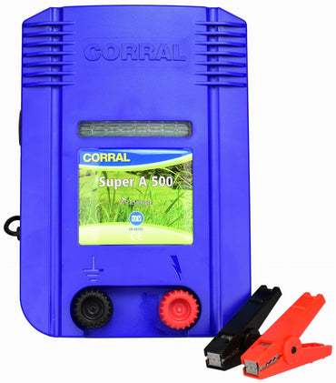 Elektryzator akumulatorowy Corral A 500, dla koni, bydła, dzików, owiec i kóz, 7,5 J - Cavalo