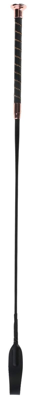 Bat skokowy, z kryształkami, różowy, 65 cm, Covalliero - Cavalo