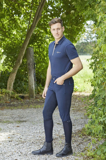 Bryczesy Techno meskie granatowe Covalliero roz.44 - Cavalo