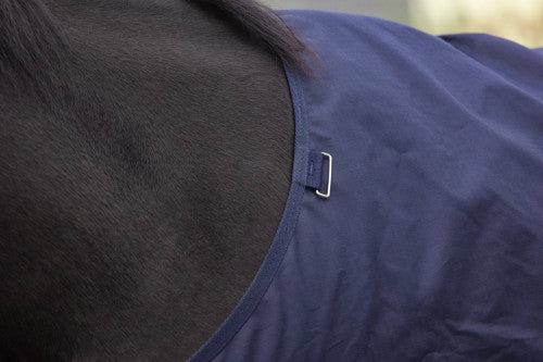 Derka przeciwdeszczowa dla konia RugBe Zero granatowy Covalliero - Cavalo