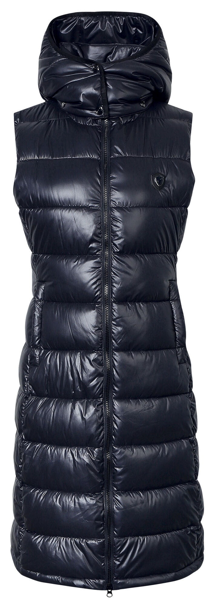 Kamizelka jeździecka długa damska pikowana Covalliero - Cavalo