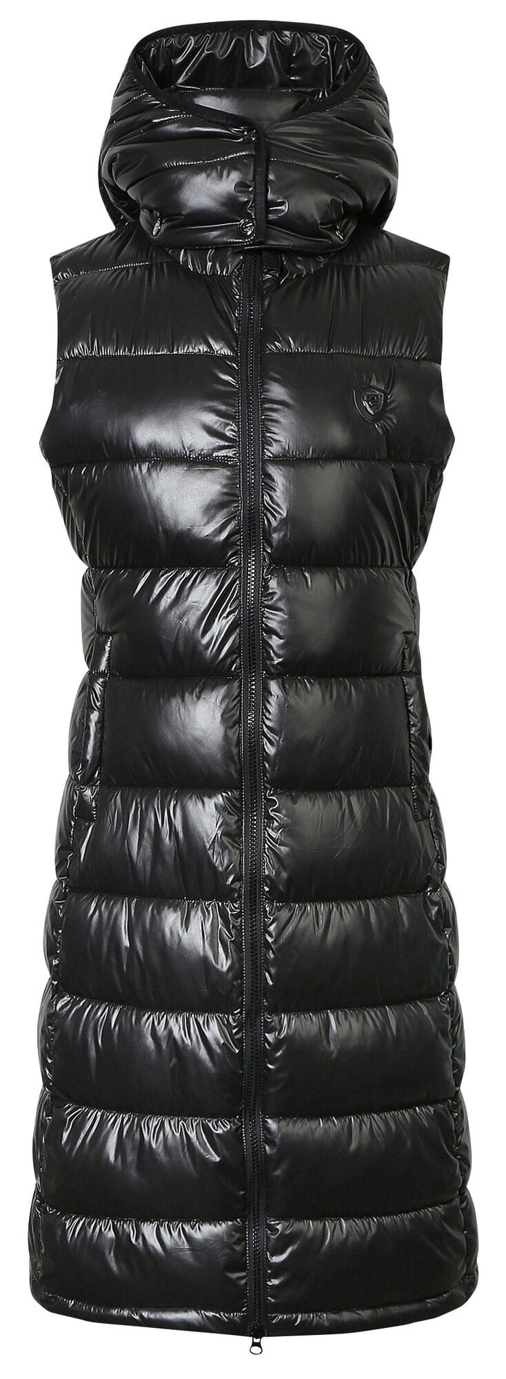 Kamizelka jeździecka długa damska pikowana Covalliero - Cavalo