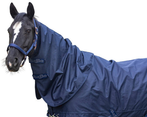 Kaptur do derki RugBe Zero granatowy Covalliero - Cavalo