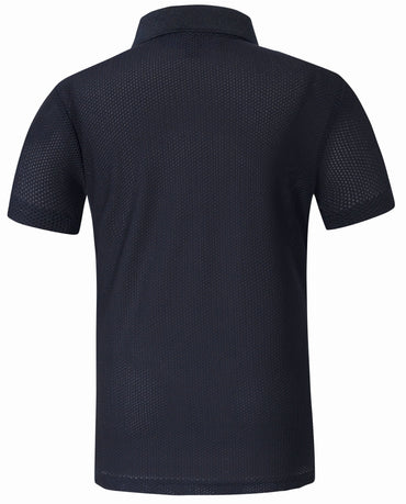 Koszulka dziecięca Polo Covalliero S/S 2024 Dark Navy - Cavalo