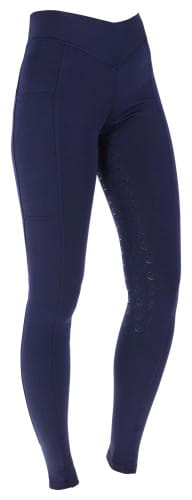 Legginsy jeździeckie ClassicStar granatowy - Cavalo