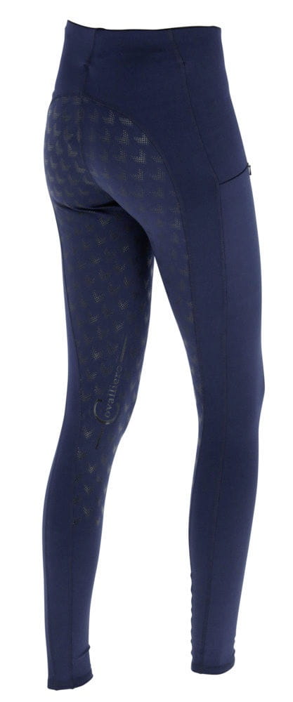 Legginsy jeździeckie Equona dziecięce granatowy Covalliero - Cavalo