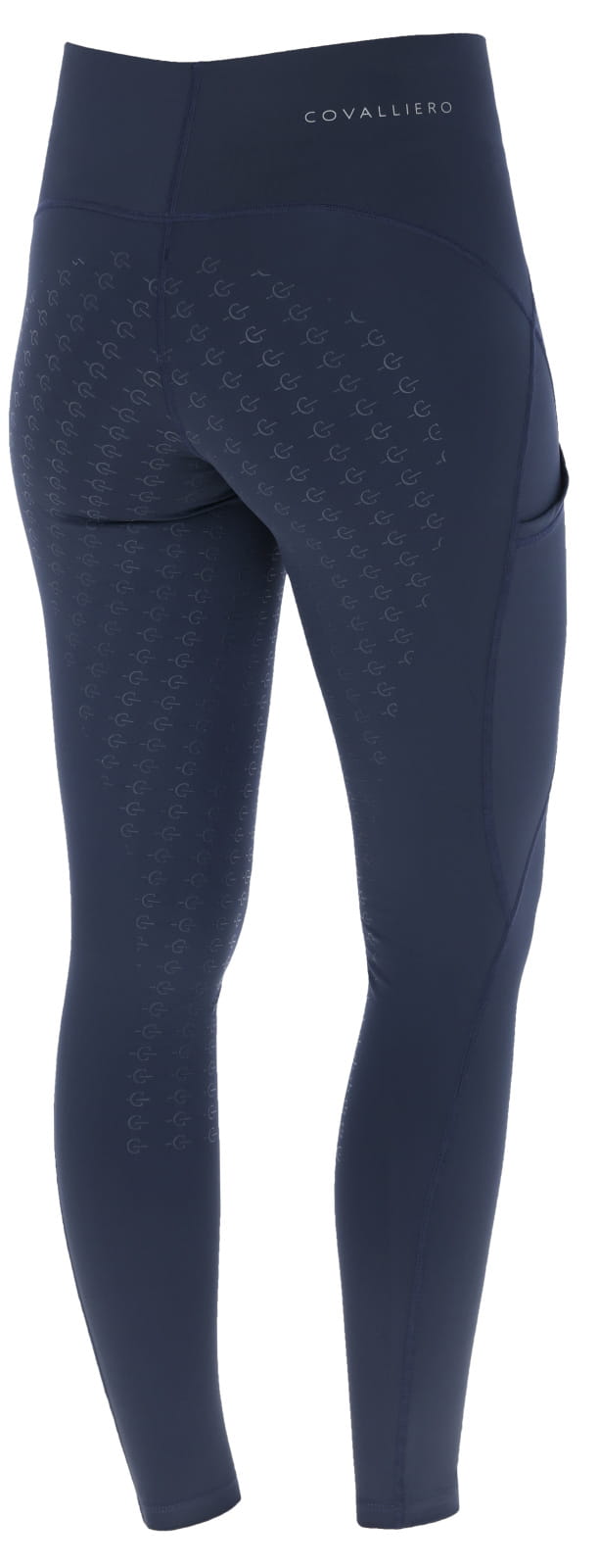 Legginsy jeździeckie S/S 2025 dziecięce Covalliero dark navy - Cavalo