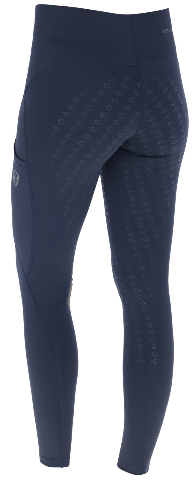 Legginsy jeździeckie S/S 2025 dziecięce Covalliero dark navy - Cavalo