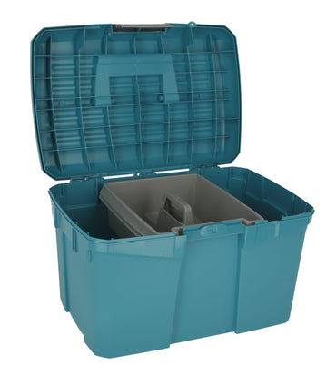 Skrzynka na akcesoria Siena niebieski/szary Covalliero - Cavalo