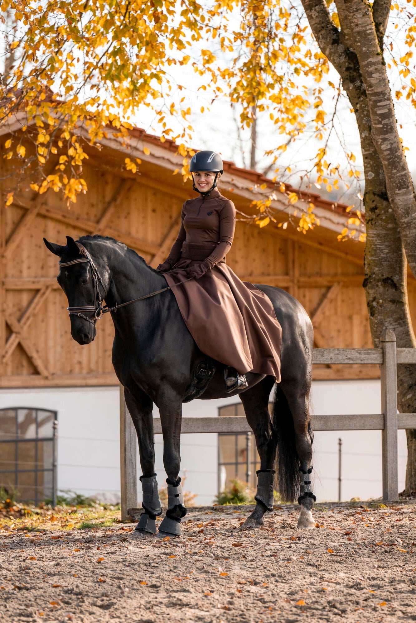 Spódnica termiczna do jazdy konnej, roz. 40-46 Covalliero - Cavalo