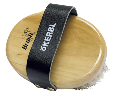 Szczotka dla konia Brush&Co, ze szlufką, bardzo miękka, drewniana, 14 cm, Covalliero - Cavalo