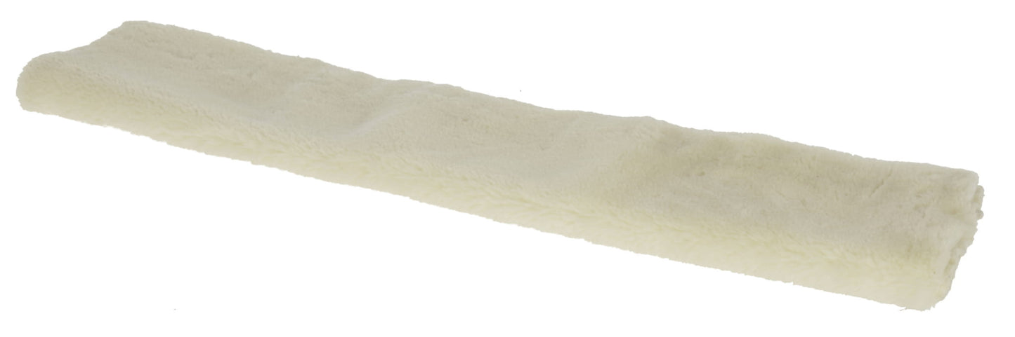 Tunel na popręg, ze sztucznego futra, 80 cm, biały, Covalliero - Cavalo