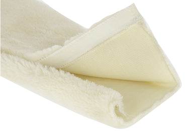 Tunel na popręg, ze sztucznego futra, 80 cm, biały, Covalliero - Cavalo