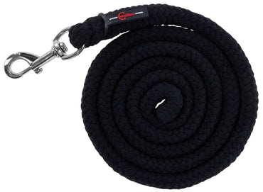 Uwiąz dla konia Doria, karabińczyk, 200 cm, czarny, Covalliero - Cavalo